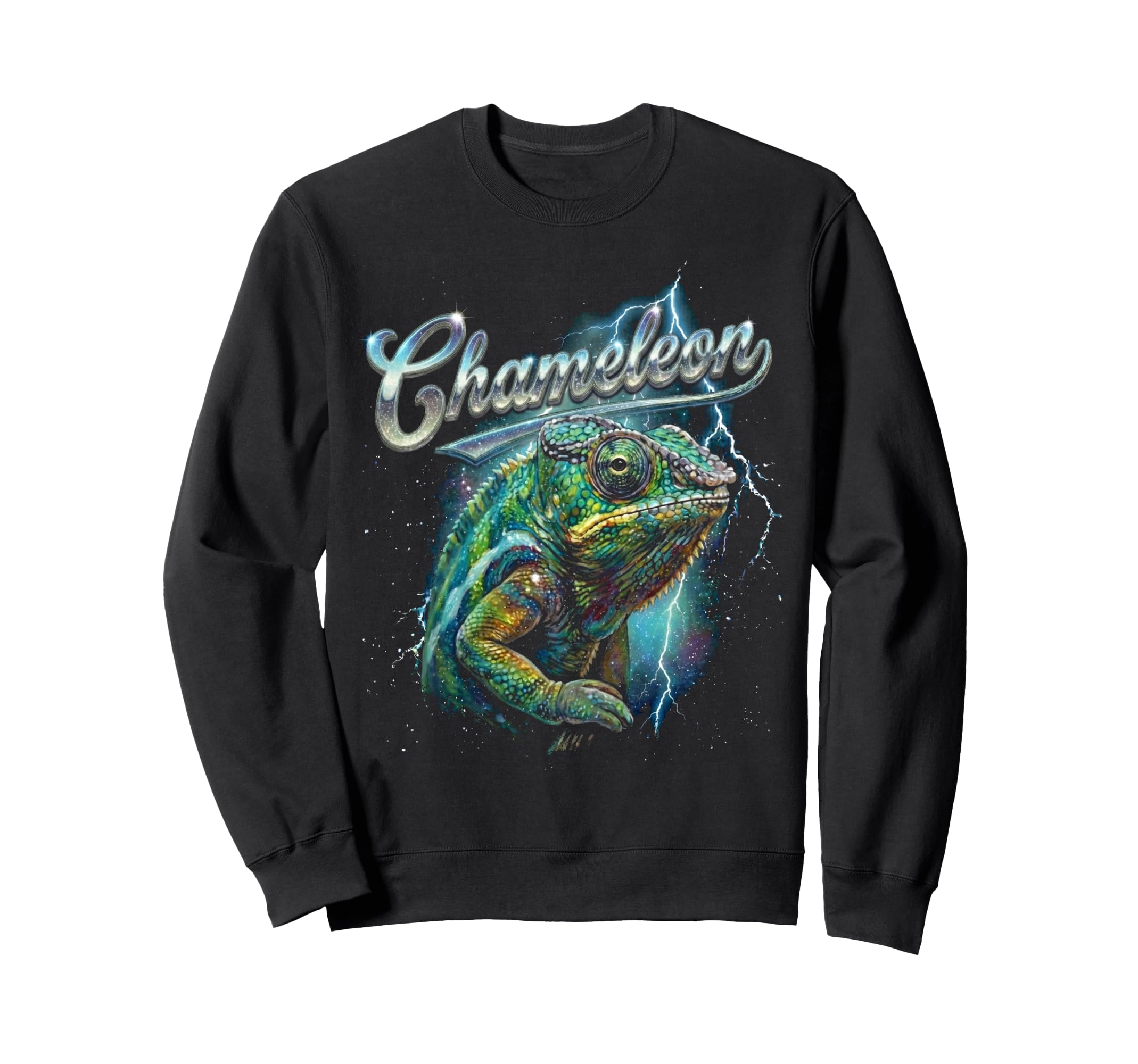 Chameleon 90S Funny Chameleon 80S Sweatshirt - Aesthetic Graphic Men Women - T-Shirt, Sweatshirt, Hoodie