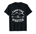 Campfire Master Distressed Camping T-Shirt - Aesthetic Graphic Unisex - T-Shirt, Sweatshirt, Hoodie