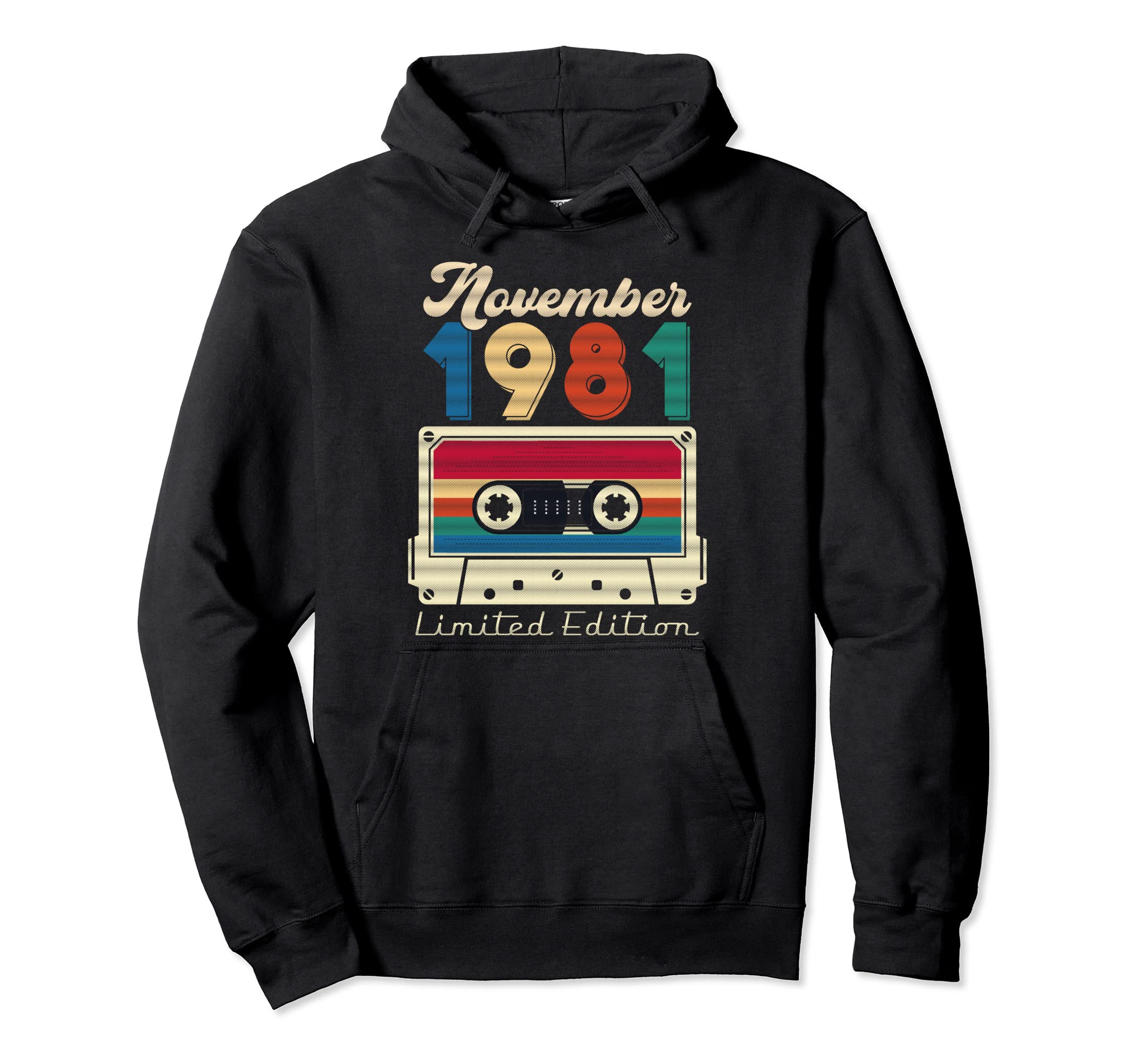 40Th Birthday 2021 November 1981 Hoodie - Unique Graphic for Adults - T-Shirt, Sweatshirt, Hoodie