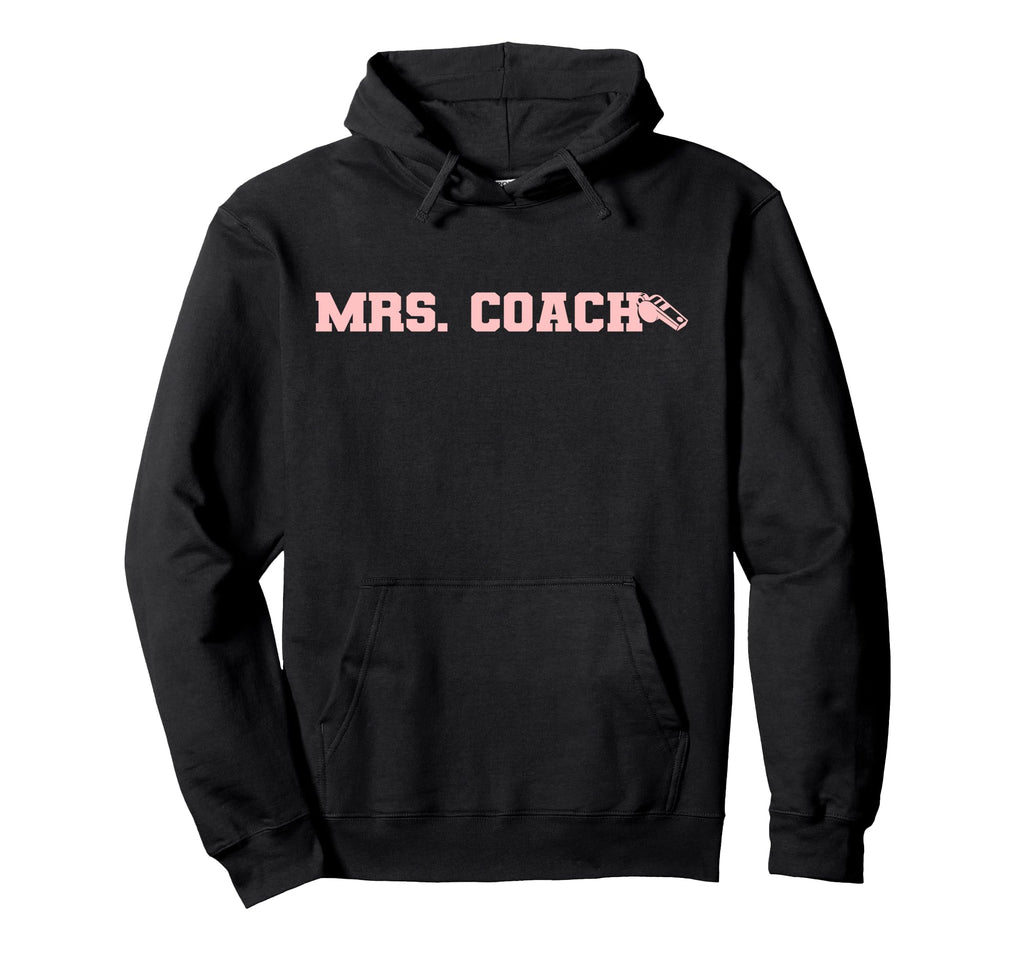 Mrs Coach Funny Football Basketball Hoodie - Casual Everyday Wear Unisex - T-Shirt, Sweatshirt, Hoodie
