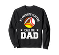 My Favorites Baseball Softball Sweatshirt - Minimalist Print Unisex - T-Shirt, Sweatshirt, Hoodie