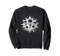 Grunge 90S Skulls Skeletons Skather Sweatshirt - Custom Art Print Men Women - T-Shirt, Sweatshirt, Hoodie