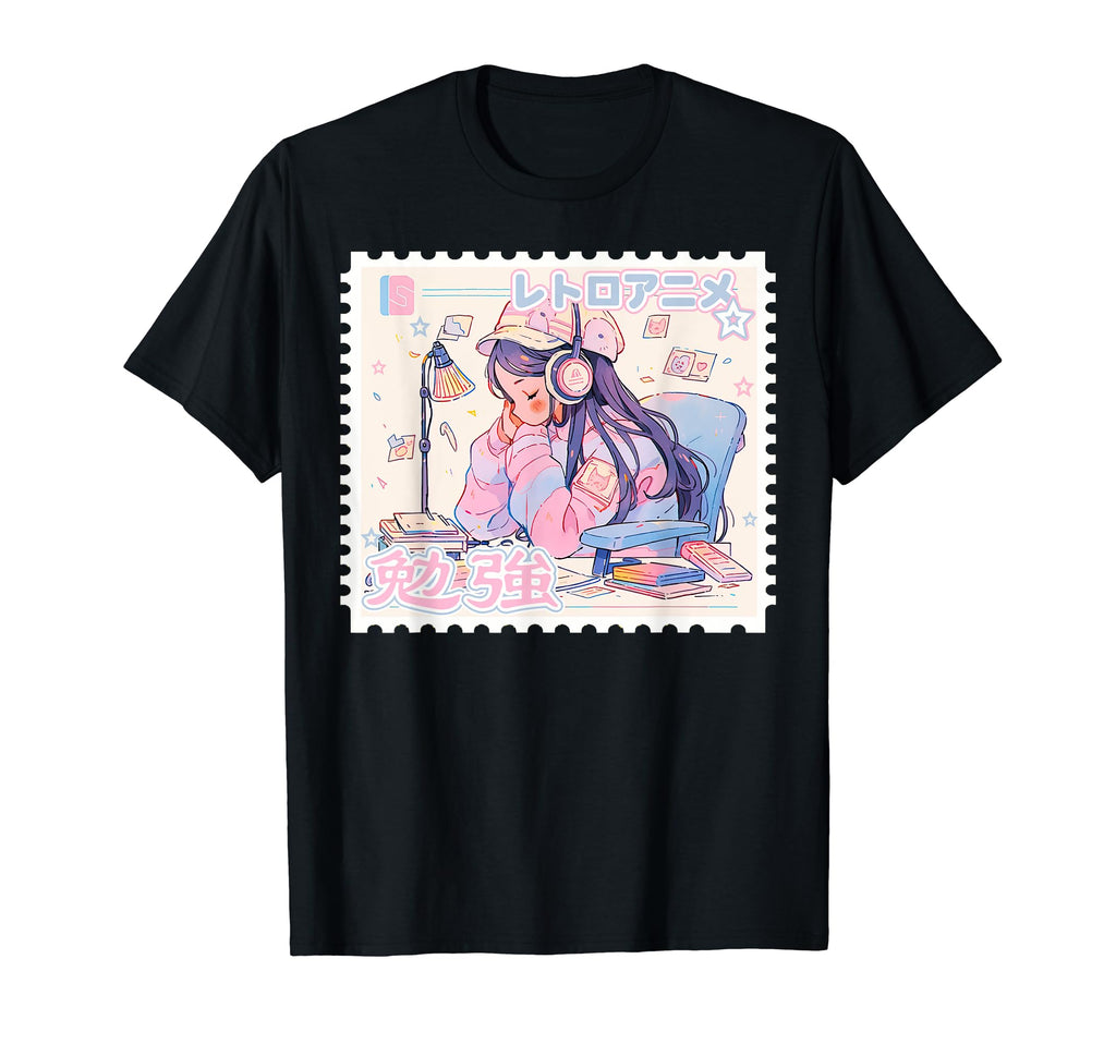 Kawaii Anime Music Lover Y2K Aesthetic T-Shirt - Minimalist Print Unisex - T-Shirt, Sweatshirt, Hoodie