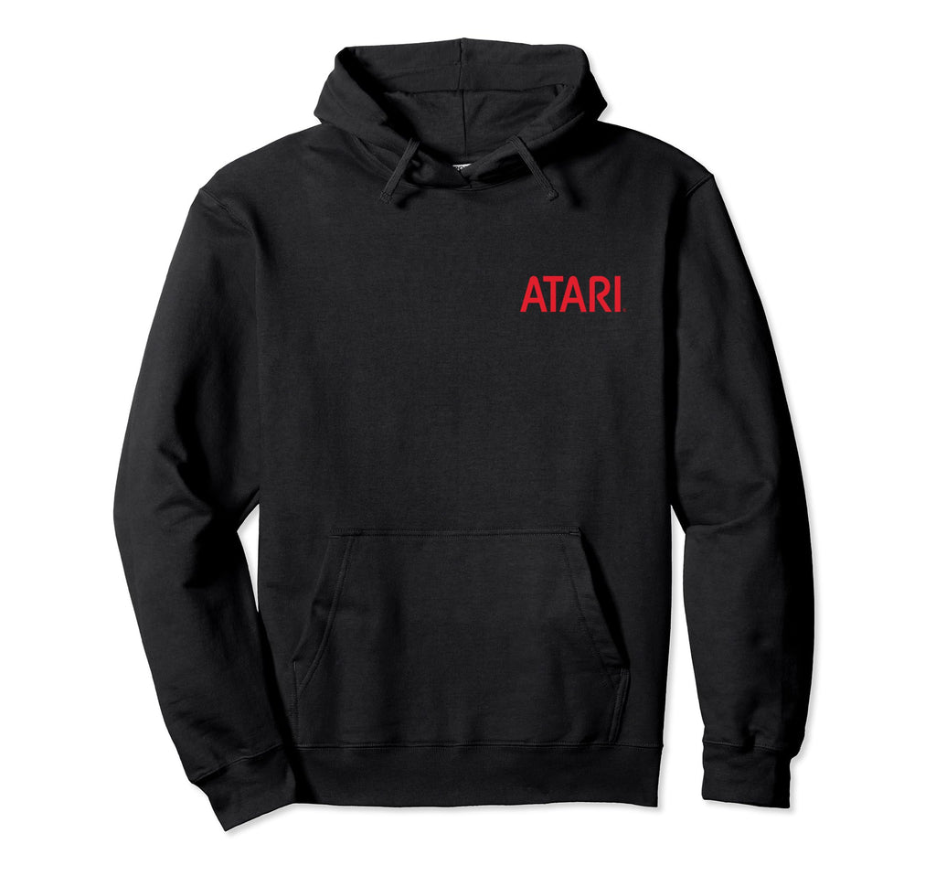 Atari Gaming Red Arcade Fun Hoodie - Trendy Graphic Unisex - T-Shirt, Sweatshirt, Hoodie