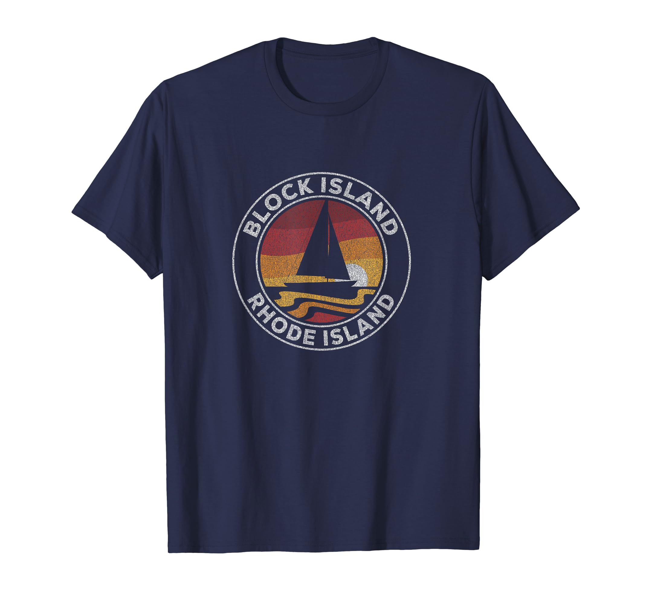 Block Island Rhode Island Sailboat T-Shirt - Aesthetic Graphic for Adults - T-Shirt, Sweatshirt, Hoodie