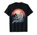 Mourning Dove Bird Lover Sunset Bird T-Shirt - Minimalist Print for Adults - T-Shirt, Sweatshirt, Hoodie