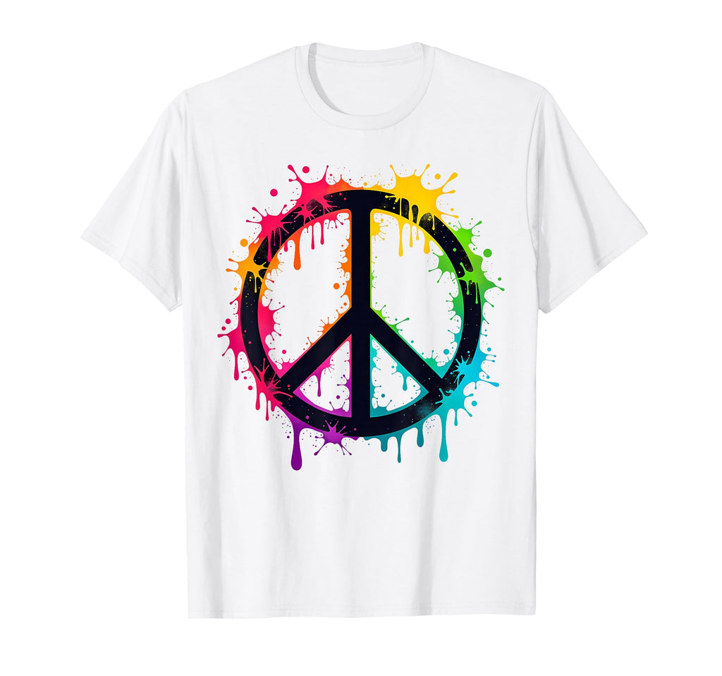 60S 70S Flower Power Groovy Love Peace T-Shirt - Unique Graphic Men Women - T-Shirt, Sweatshirt, Hoodie