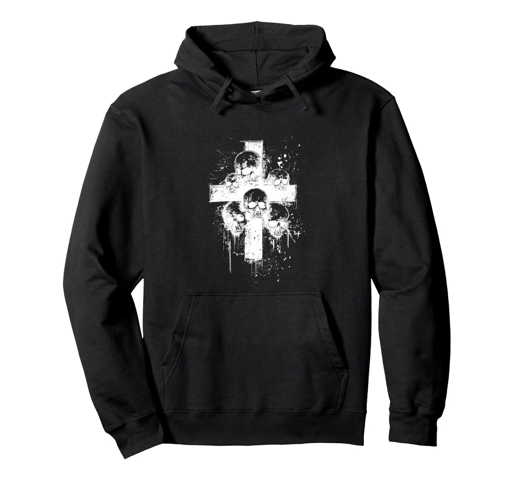 Y2K Goth Alt Grunge Cross Gothic Hoodie - Streetwear Style Unisex - T-Shirt, Sweatshirt, Hoodie