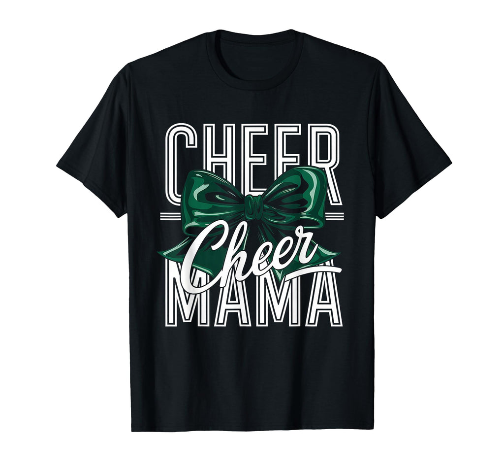 Cheer Mom Mother Bow Cheerleader Game Day T-Shirt - Trendy Graphic Unisex - T-Shirt, Sweatshirt, Hoodie