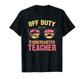 Kindergarten Teacher Off Duty Beach T-Shirt - Trendy Graphic Men Women - T-Shirt, Sweatshirt, Hoodie