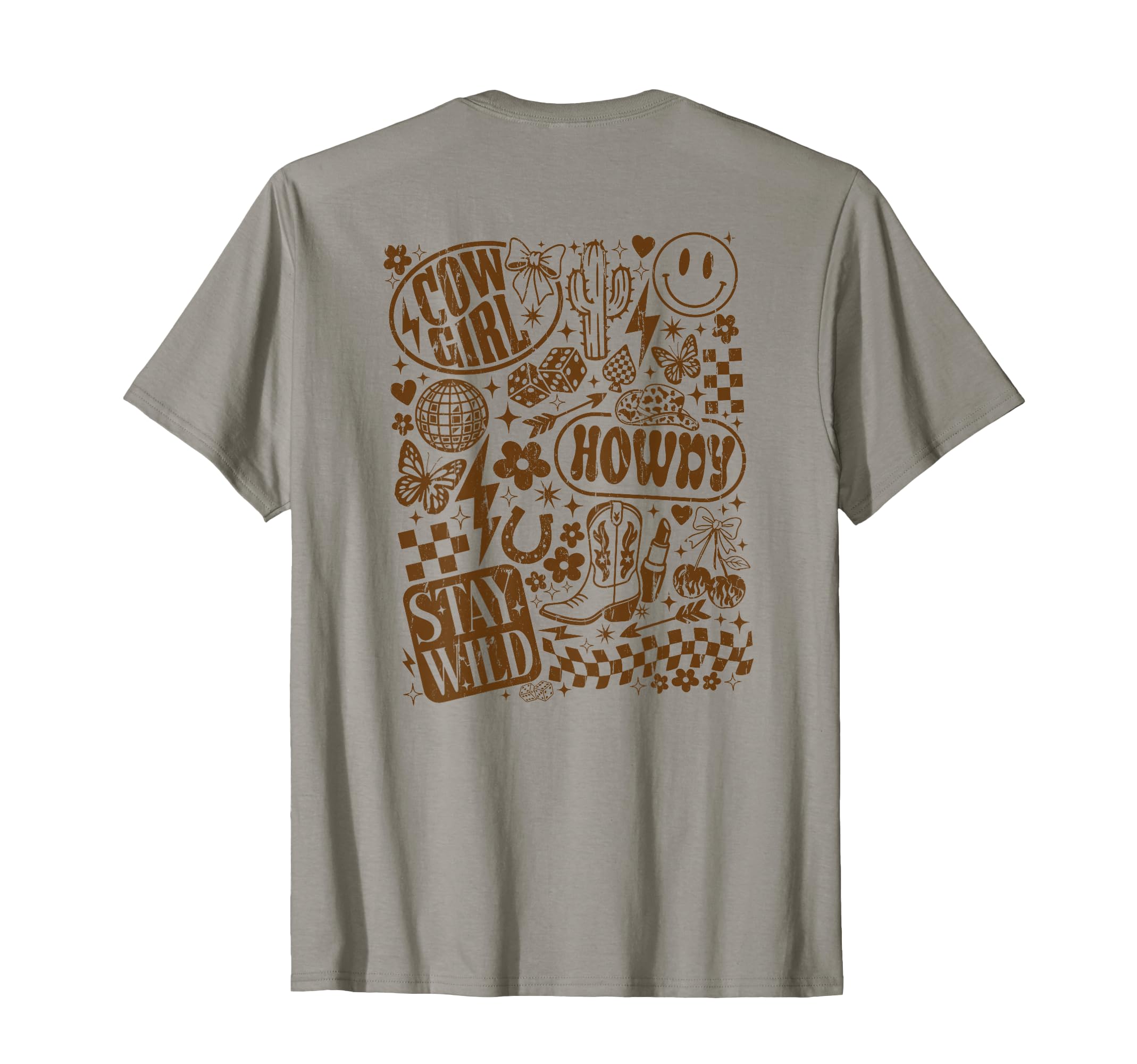 Stay Wild Cowgirl Howdy Western Cowgirl T-Shirt - Graphic Print Men Women - T-Shirt, Sweatshirt, Hoodie