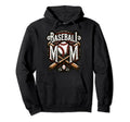 Home Run Baseball Mom Hoodie - Aesthetic Graphic for Adults - T-Shirt, Sweatshirt, Hoodie