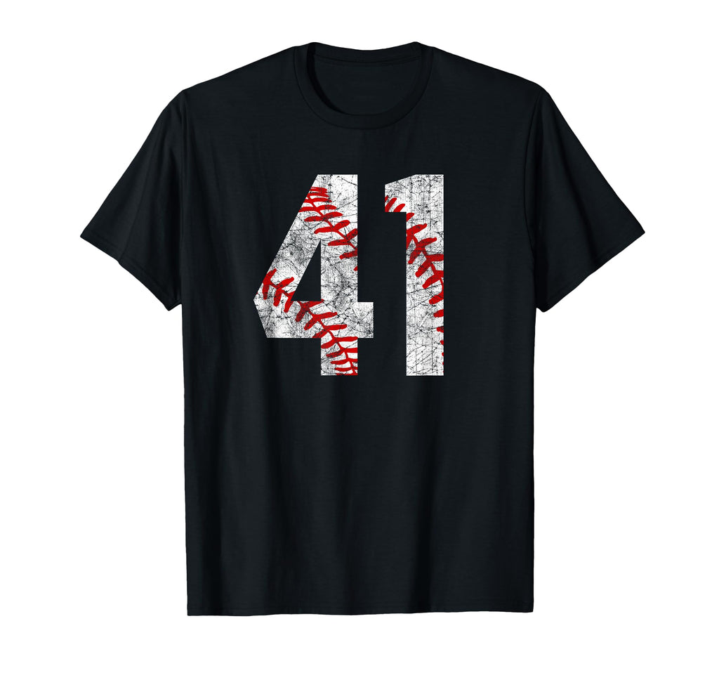 Baseball Mom 41 Jersey Baseball T-Shirt - Streetwear Style Men Women - T-Shirt, Sweatshirt, Hoodie
