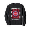 Nba Detroit Pistons Checkerboard Wave Sweatshirt - Custom Art Print Unisex - T-Shirt, Sweatshirt, Hoodie