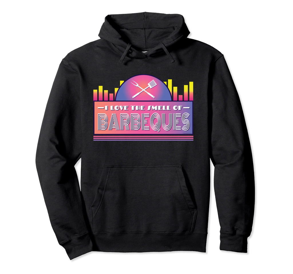 I Love Smell Bbq Funny Vaporwave Aesthetic Hoodie - Minimalist Print Unisex - T-Shirt, Sweatshirt, Hoodie