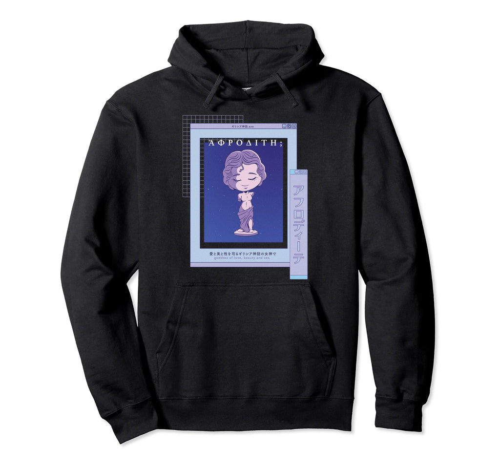 Aphrodite Vaporwave Aesthetic Japan Hoodie - Novelty Apparel Men Women - T-Shirt, Sweatshirt, Hoodie