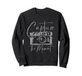 Capture Moment Photography Sweatshirt - Fun Novelty Design for Adults - T-Shirt, Sweatshirt, Hoodie