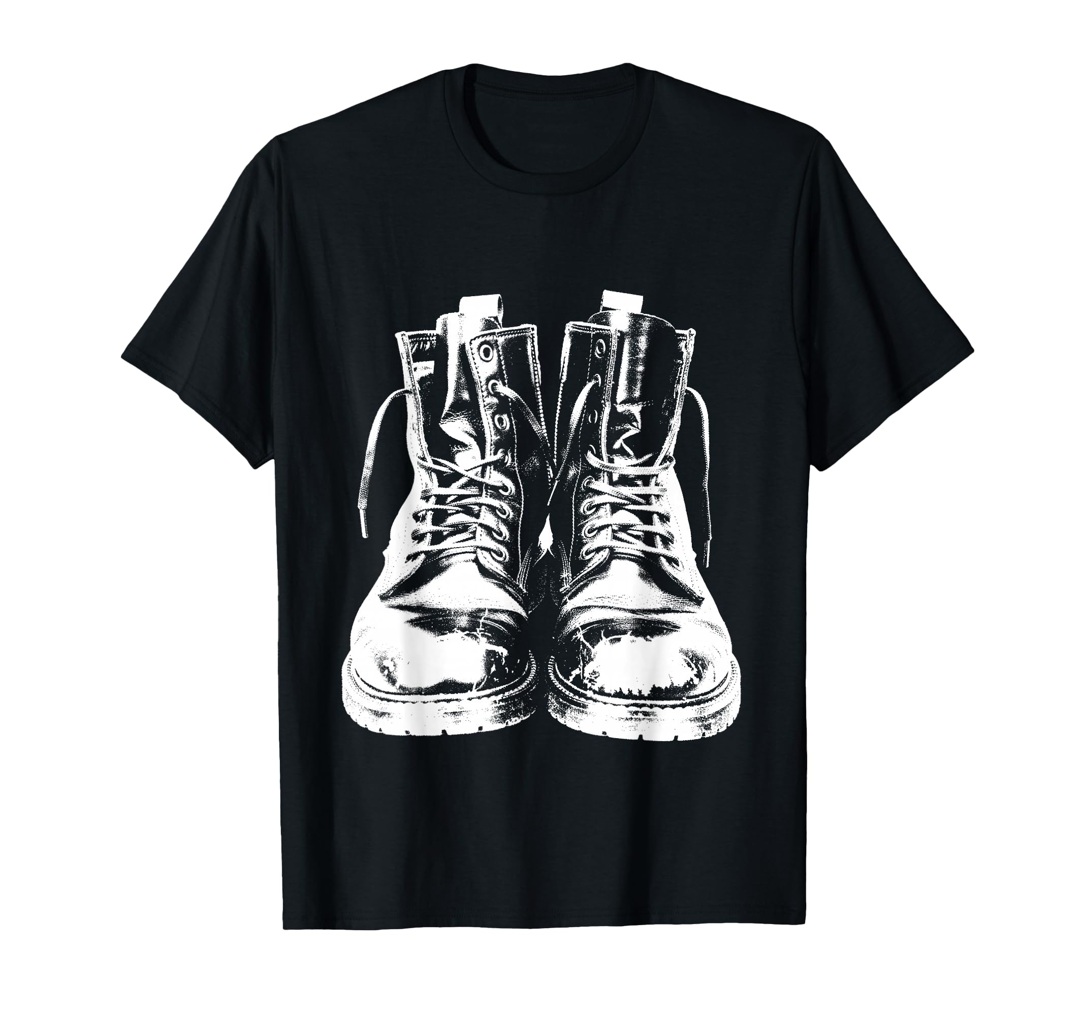 Punk Rock Combat Boots 90S Grunge T-Shirt - Graphic Print Men Women - T-Shirt, Sweatshirt, Hoodie