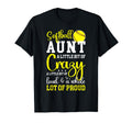 Softball Aunt Proud Aunt Softball T-Shirt - Aesthetic Graphic Men Women - T-Shirt, Sweatshirt, Hoodie