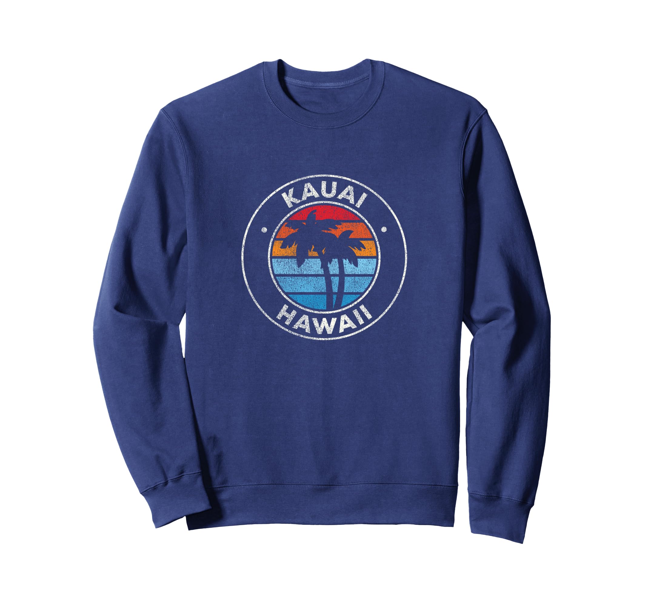Kauai Hawaii Hi 70S Sweatshirt - Casual Everyday Wear for Adults - T-Shirt, Sweatshirt, Hoodie