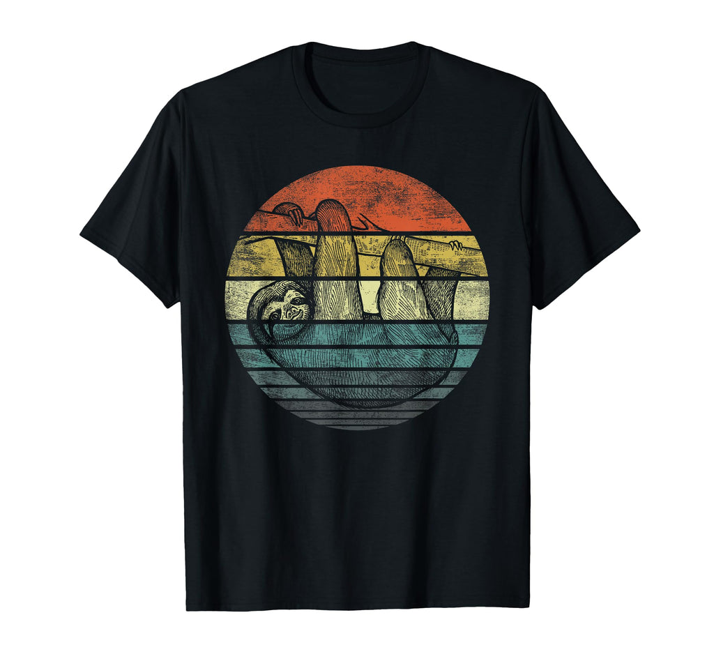 Sloth Lover Gifts Sunset Funny T-Shirt - Streetwear Style for Adults - T-Shirt, Sweatshirt, Hoodie