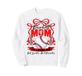 Baseball Mama Mom Baseball Lovers Happy Sweatshirt - Unique Graphic Unisex - T-Shirt, Sweatshirt, Hoodie