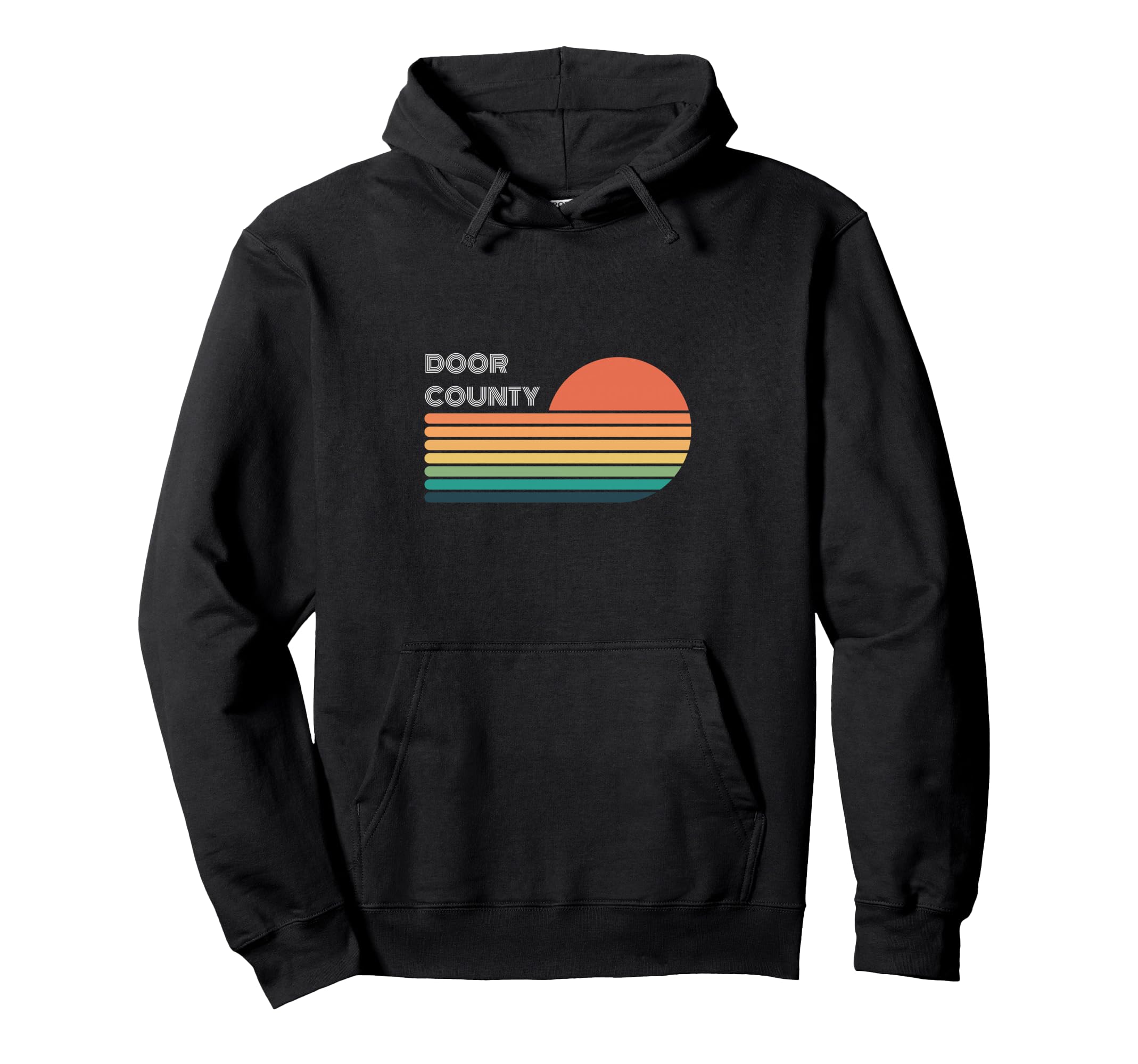Door County Wisconsin Sunset Brands Sweatshirt - Fun Novelty Design Unisex - T-Shirt, Sweatshirt, Hoodie