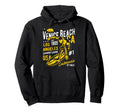 Venice Beach California Distressed Hoodie - Streetwear Style Unisex - T-Shirt, Sweatshirt, Hoodie