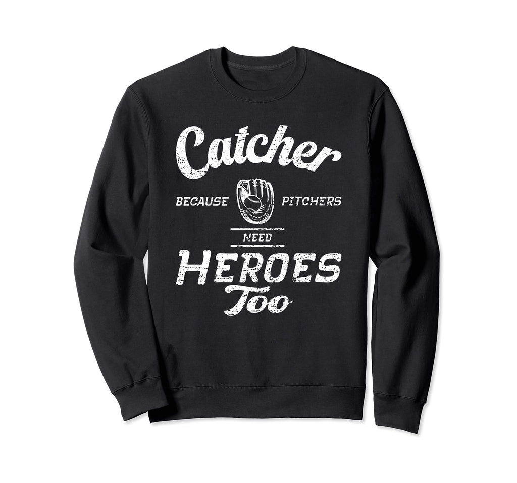 Funny Baseball Pitcher And Catcher Sweatshirt - Streetwear Style Unisex - T-Shirt, Sweatshirt, Hoodie