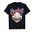 Baseball Mama Ice Cream Cone Star T-Shirt - Novelty Apparel for Adults - T-Shirt, Sweatshirt, Hoodie