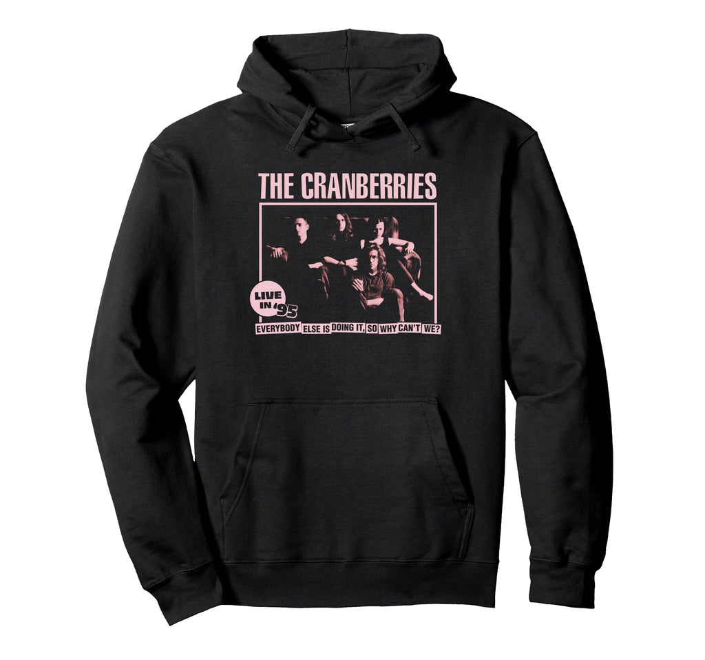 Cranberries Live 95 Concert Tour Band Hoodie - Custom Art Print Men Women - T-Shirt, Sweatshirt, Hoodie
