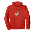 Off To Watch Baseball Silly Goose Hoodie - Aesthetic Graphic for Adults - T-Shirt, Sweatshirt, Hoodie