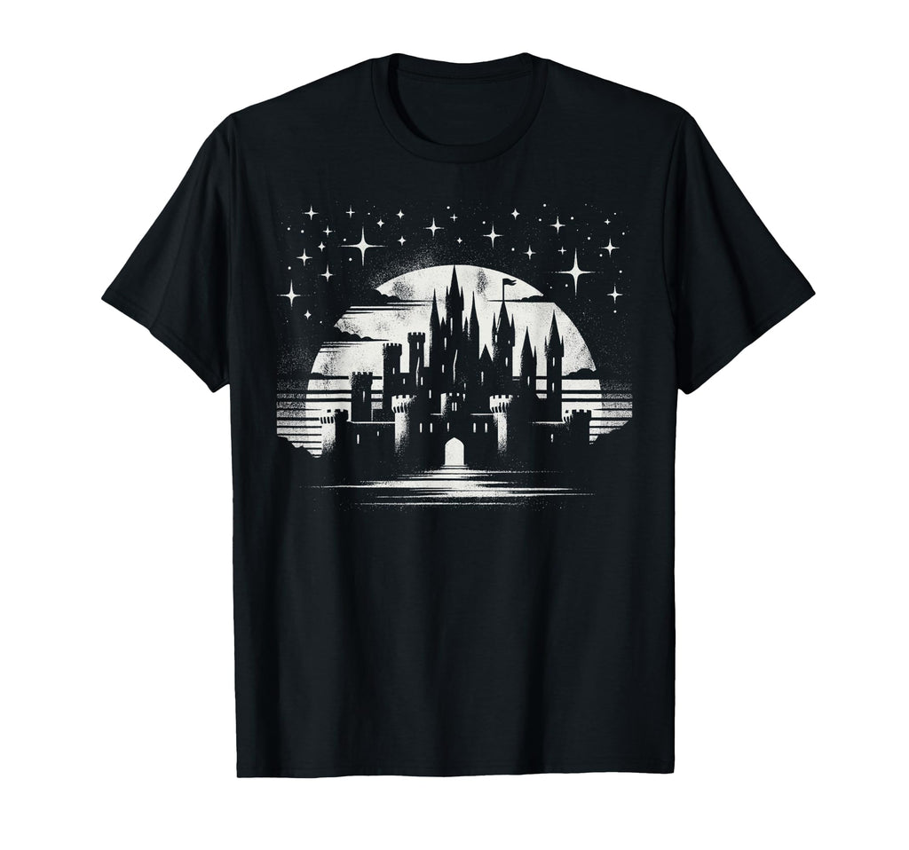 Castle T-Shirt - Graphic Print Unisex - T-Shirt, Sweatshirt, Hoodie
