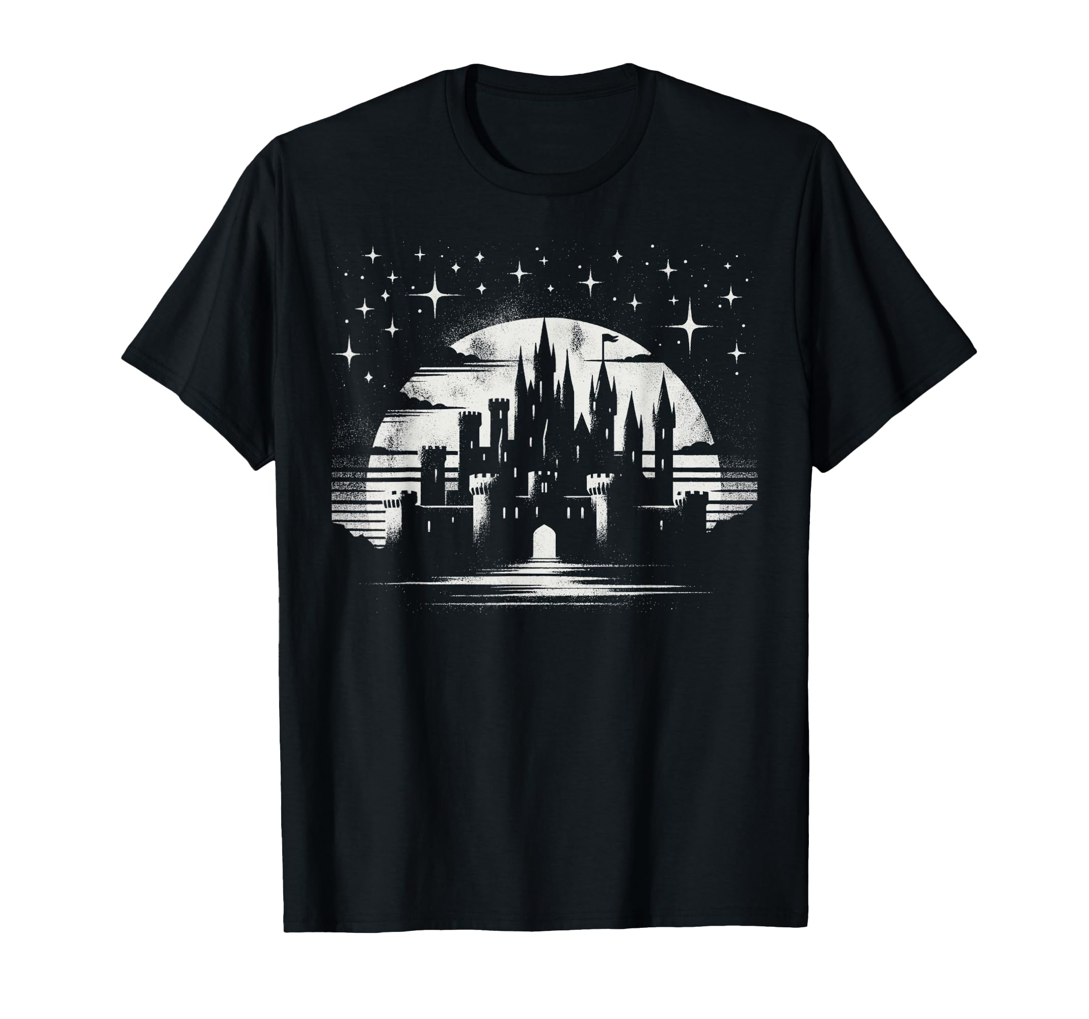 Castle T-Shirt - Graphic Print Unisex - T-Shirt, Sweatshirt, Hoodie