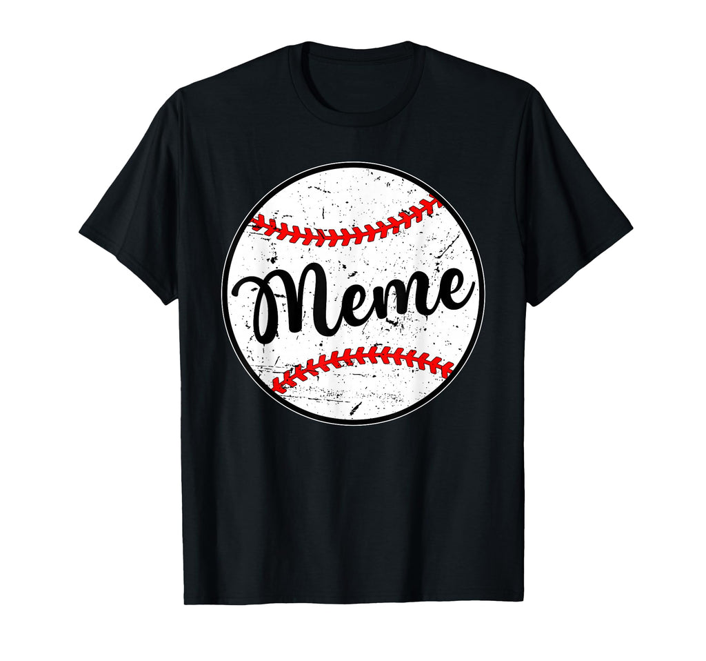 Meme Baseball Meme Grandma Meme T-Shirt - Minimalist Print Men Women - T-Shirt, Sweatshirt, Hoodie