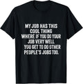 Office Humor Sarcastic Job Quotes Funny Work - Adult & Kids T-Shirts, Sweatshirts & Hoodies apparel design preview 1