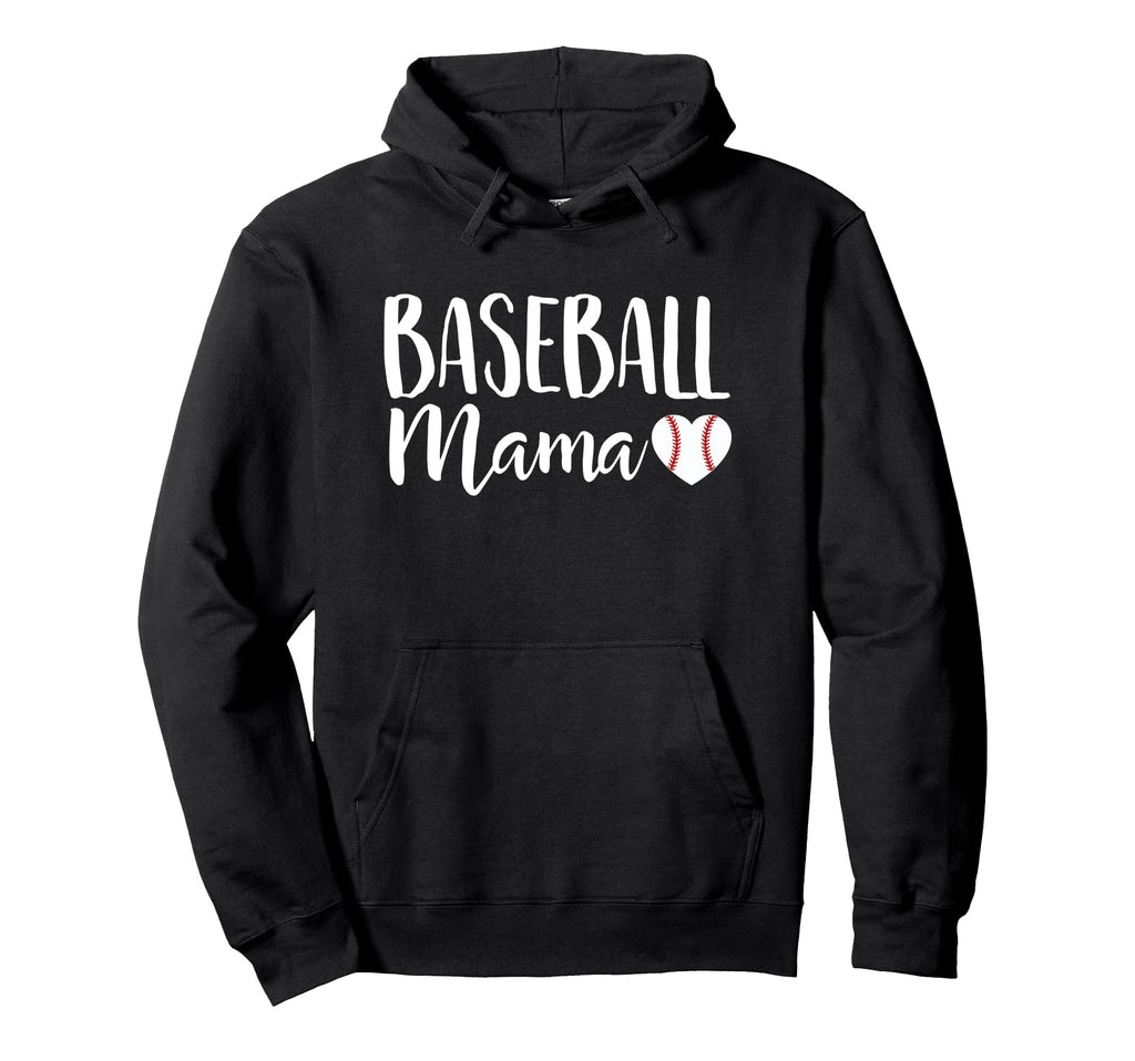 Baseball Mama Baseball Mom Hoodie - Trendy Graphic for Adults - T-Shirt, Sweatshirt, Hoodie