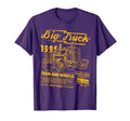 Big Truck Semi Truck Distressed T-Shirt - Novelty Apparel Unisex - T-Shirt, Sweatshirt, Hoodie