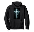 Gothic Cross Grunge Aesthetic Y2K Goth Hoodie - Unique Graphic for Adults - T-Shirt, Sweatshirt, Hoodie