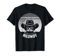 Meowdy Funny Cat Cowboy Western T-Shirt - Casual Everyday Wear for Adults - T-Shirt, Sweatshirt, Hoodie