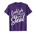Softball Art Good Steal Baseball Pitcher T-Shirt - Custom Art Print Unisex - T-Shirt, Sweatshirt, Hoodie