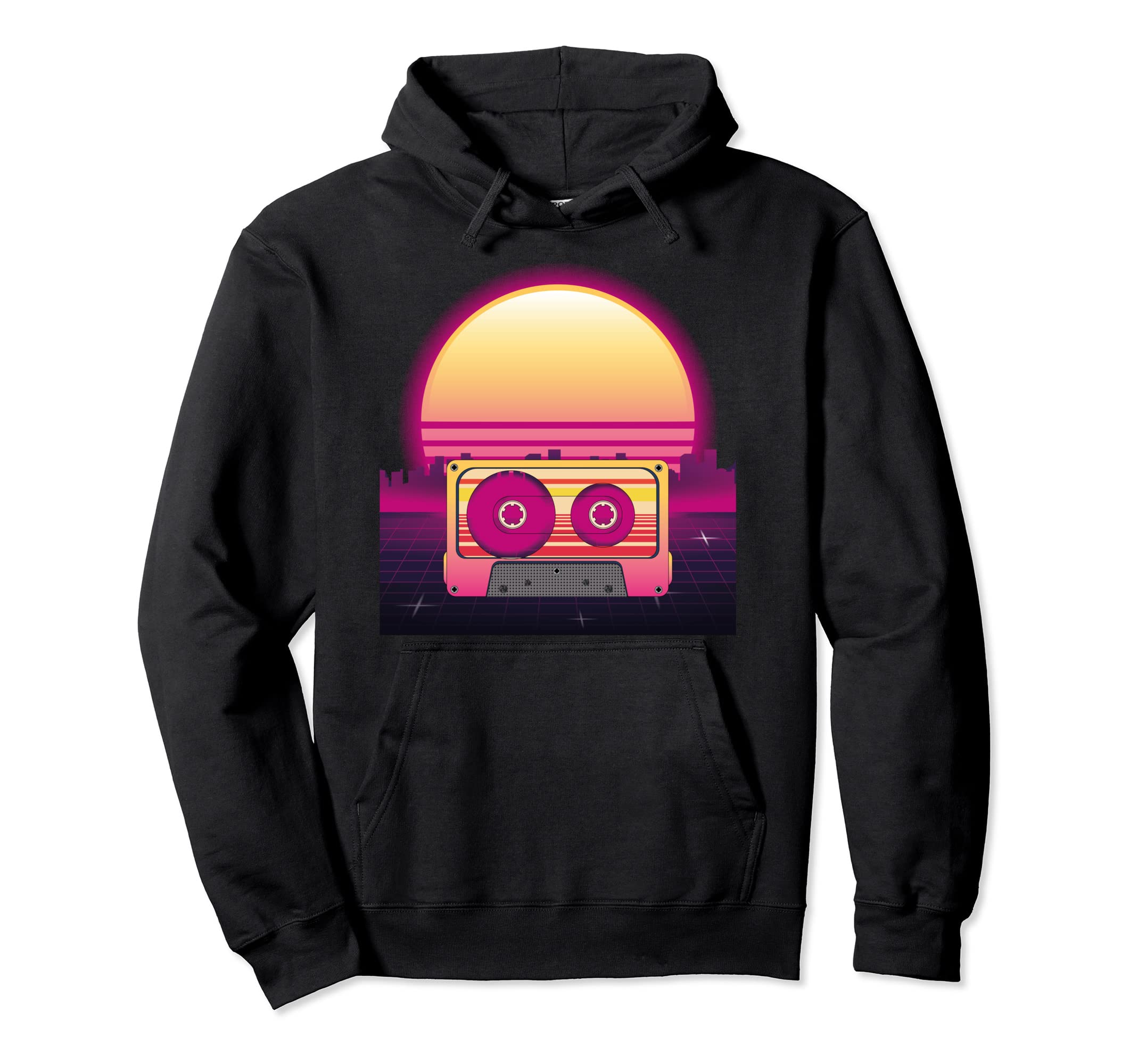 80S Art Vaporwave Aesthetic 80S Music Hoodie - Minimalist Print Unisex - T-Shirt, Sweatshirt, Hoodie