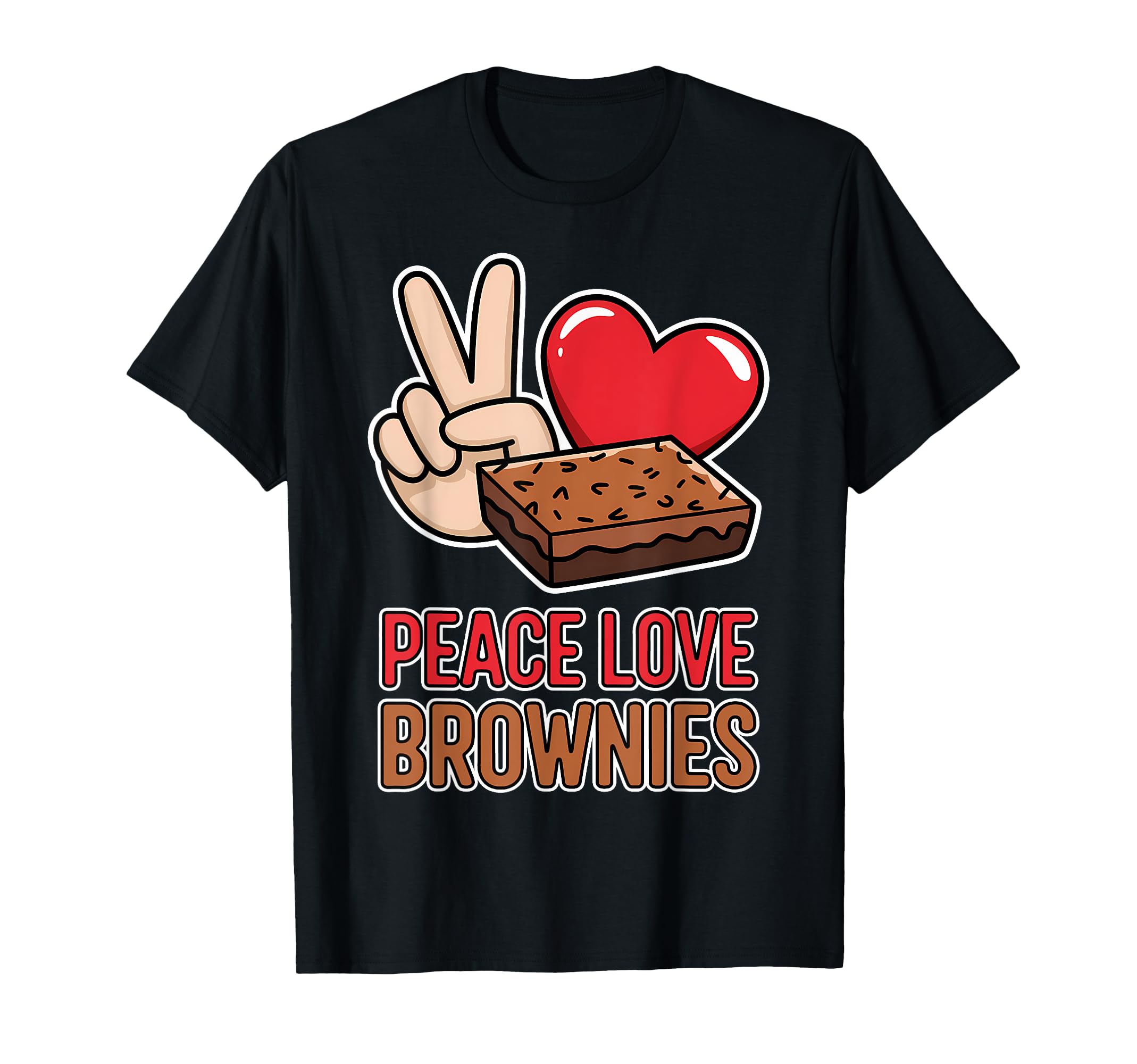 Brownies Chocolate Brownie Sweatshirt - Minimalist Print for Adults - T-Shirt, Sweatshirt, Hoodie