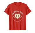 Baseball Mom Heart Proud Sports Parent T-Shirt - Streetwear Style Men Women - T-Shirt, Sweatshirt, Hoodie