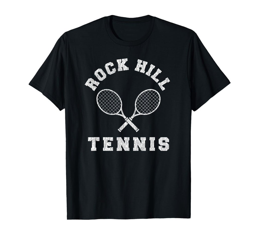 Rock Hill Tennis Team Distressed 90S T-Shirt - Aesthetic Graphic Men Women - T-Shirt, Sweatshirt, Hoodie