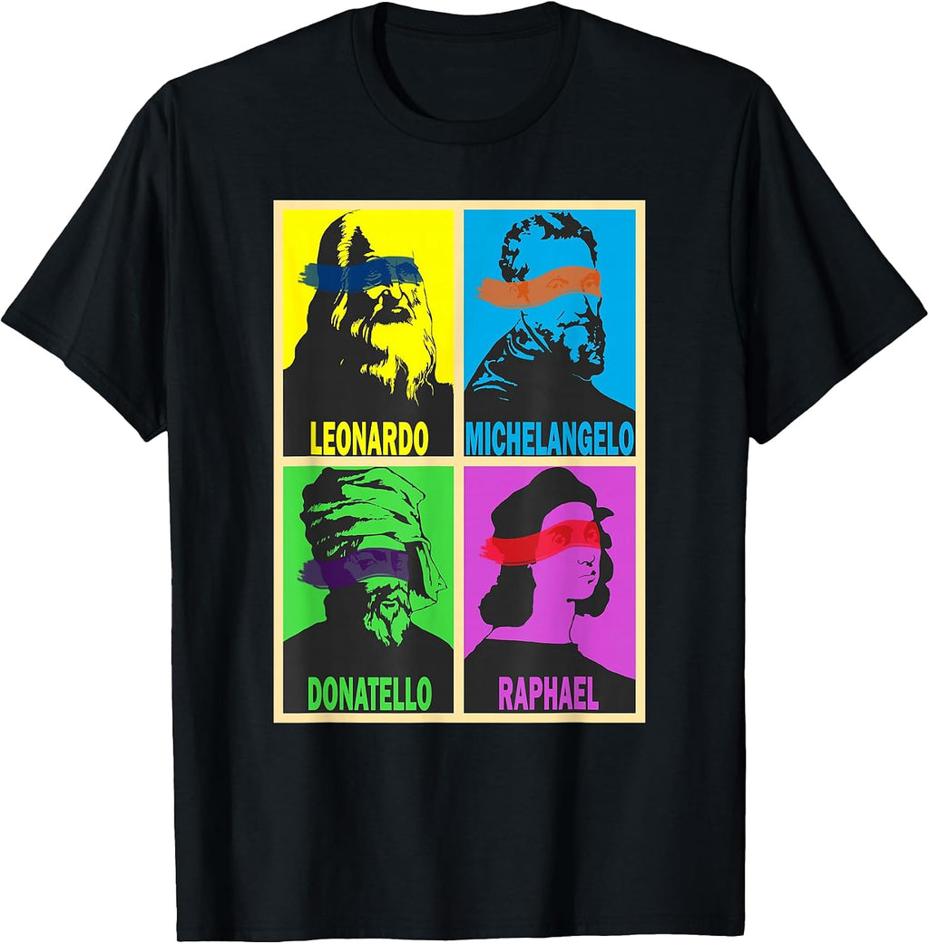Karlo, Renaissance Ninja Artists - Adult & Kids T-Shirts, Sweatshirts & Hoodies apparel design preview 1