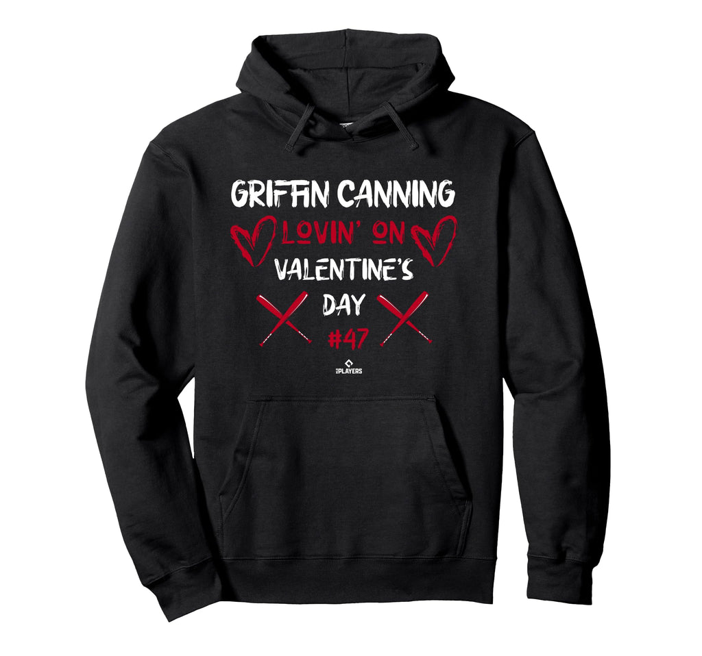 Griffin Canning Lovin Valentines Los Hoodie - Novelty Apparel Unisex - T-Shirt, Sweatshirt, Hoodie