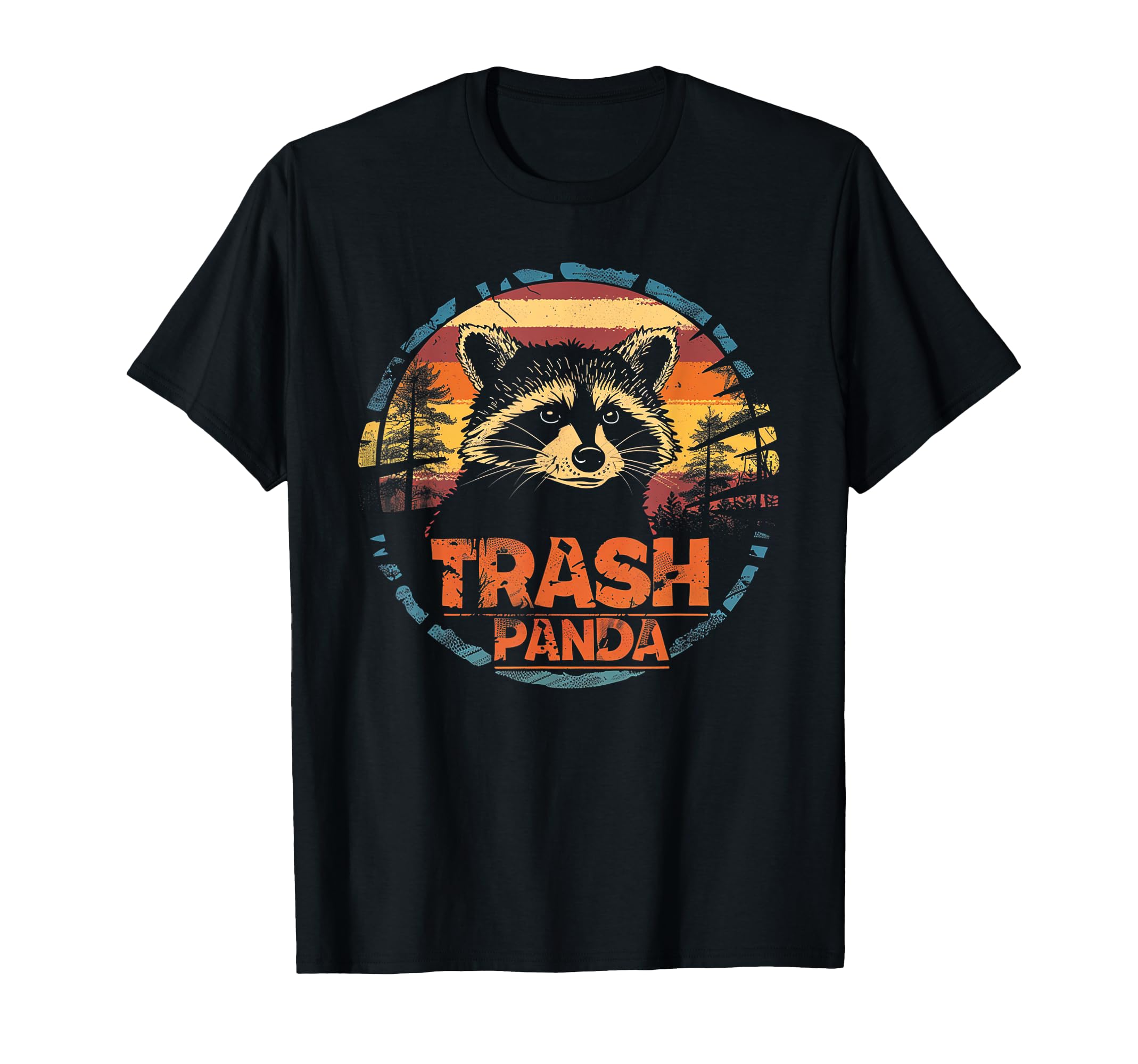 Raccoon Trash Panda 70S 80S Funny T-Shirt - Graphic Print for Adults - T-Shirt, Sweatshirt, Hoodie