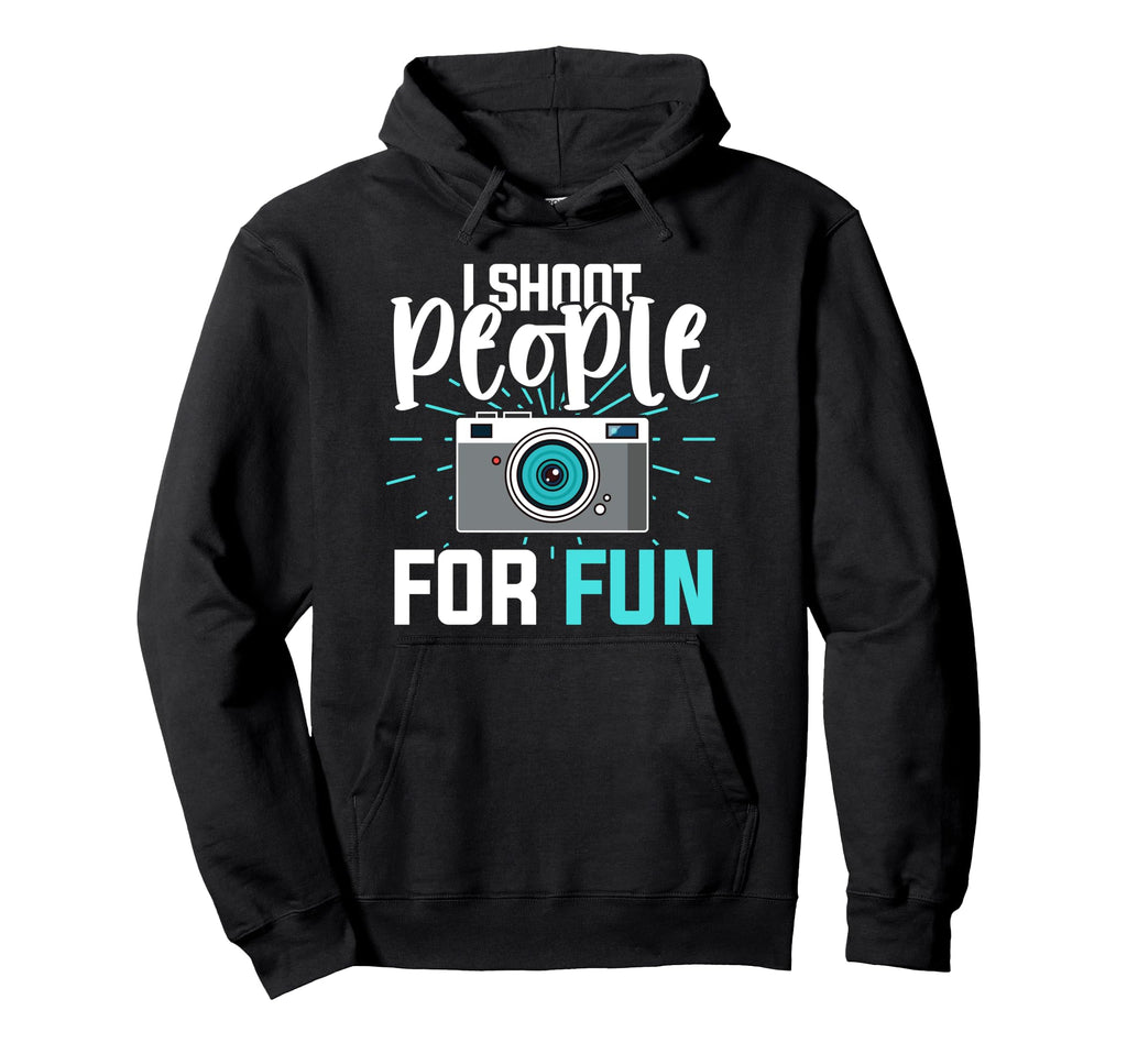 Photo Camera Photographer Flash People Hoodie - Graphic Print Men Women - T-Shirt, Sweatshirt, Hoodie