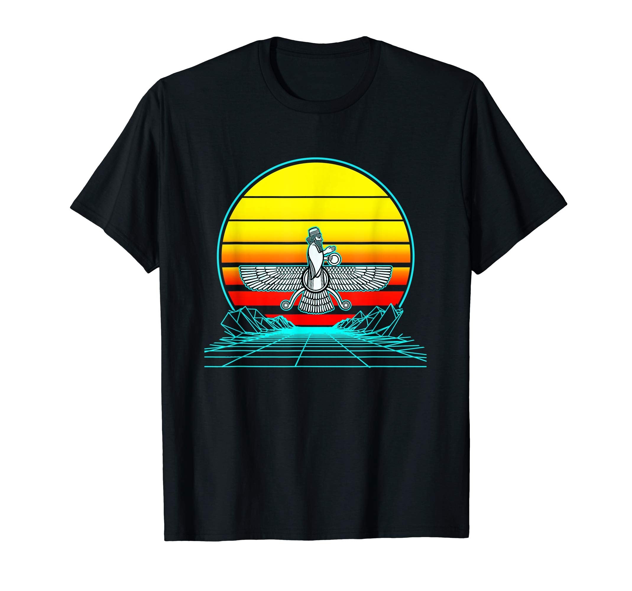 Sunset Anunnaki T-Shirt - Custom Art Print for Adults - T-Shirt, Sweatshirt, Hoodie